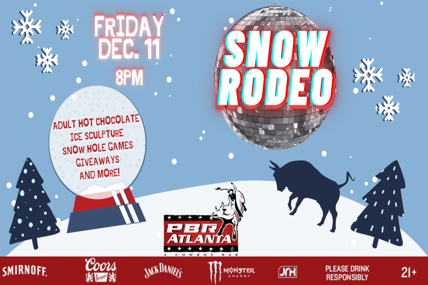 Live! at the Battery Atlanta PBR Snow Rodeo