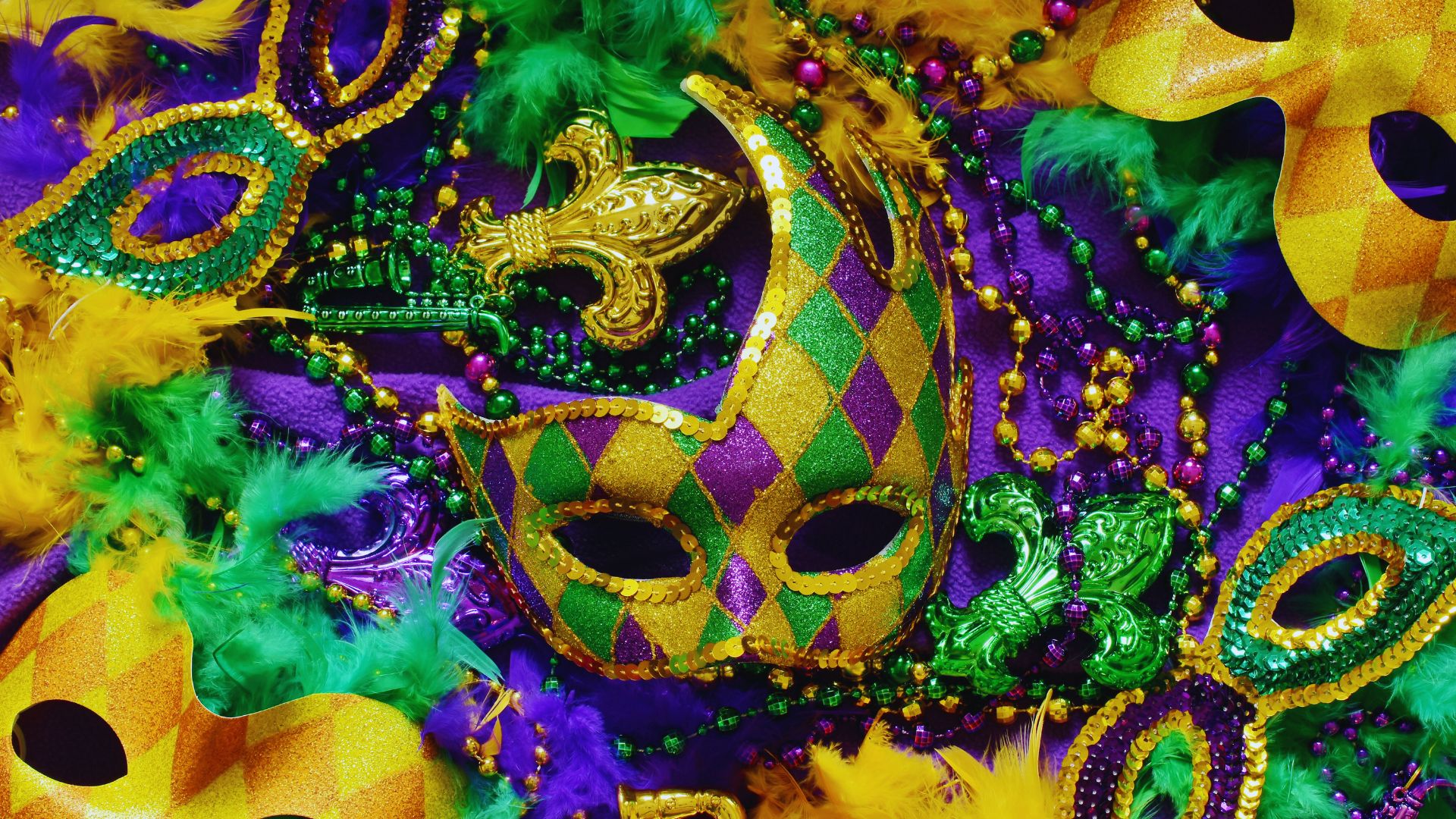 mardi gras live at the battery